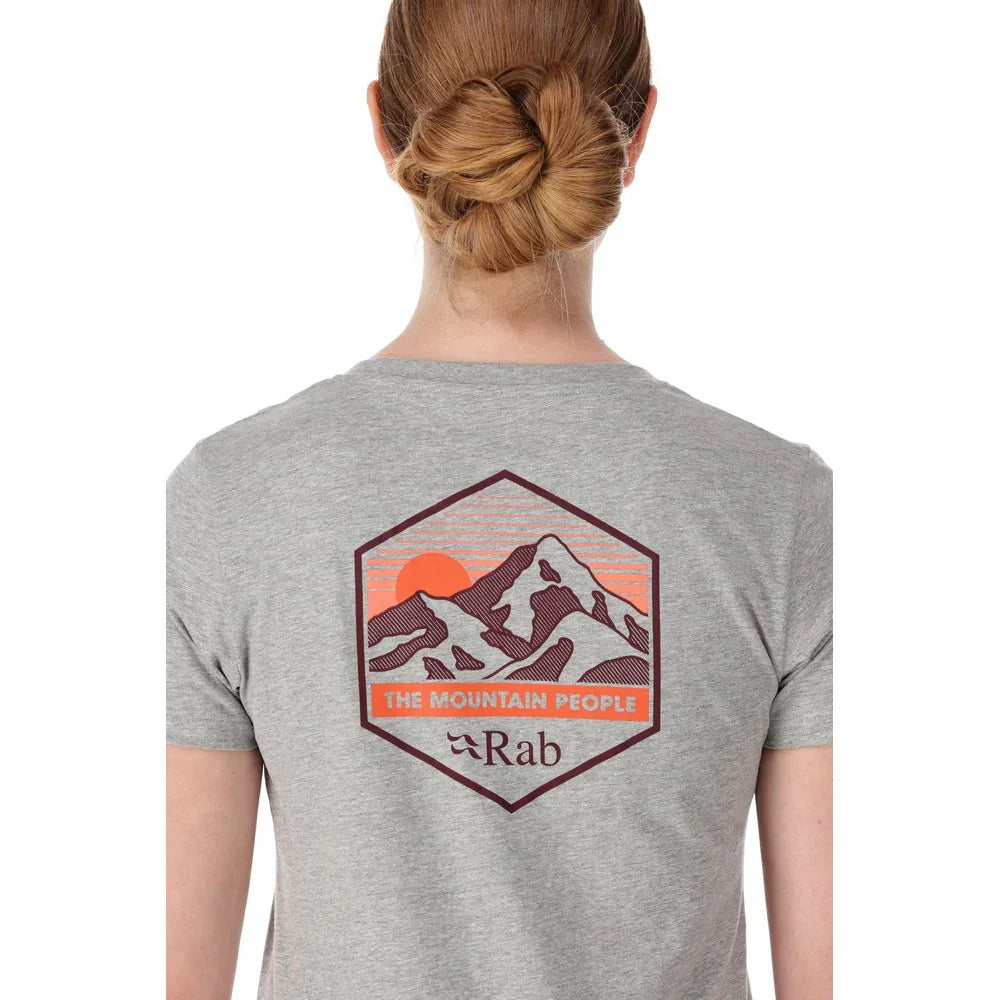 T-shirt Rab Stance Mountain Peak (femmes)