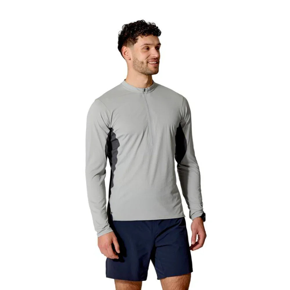 Rab M’s Sonic Ultra Zip Long‑Sleeve shirt