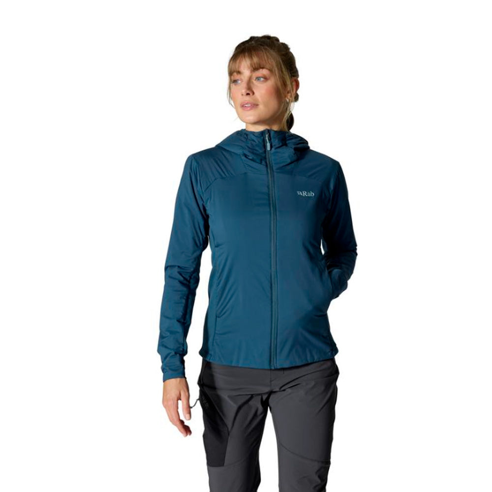 Manteau à capuchon Rab Xenair Alpine Flex (femmes)