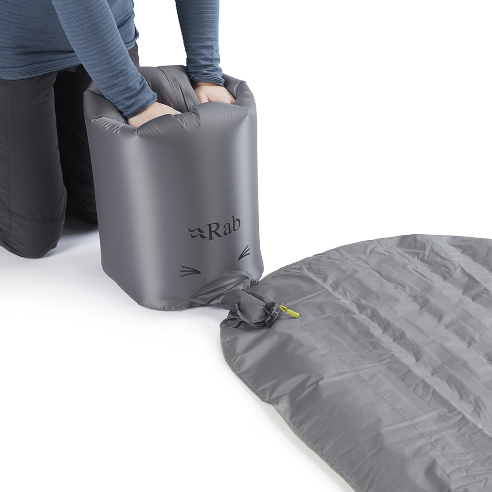 Matelas de sol gonflable Rab Ionosphere 5 - Long Wide
