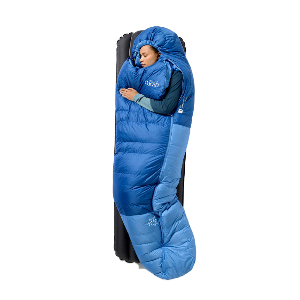 Sac de couchage en duvet Rab Ascent -6 °C - Régulier (femmes)