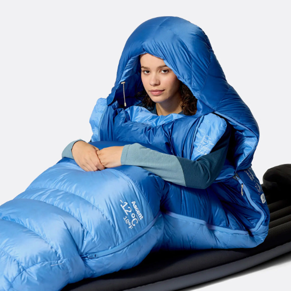 Sac de couchage en duvet Rab Ascent -6 °C - Régulier (femmes)