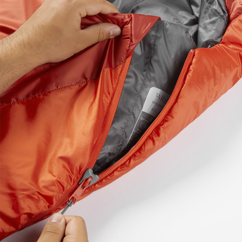 Rab Solar Eco 1 Sleeping Bag (2°C) – Regular