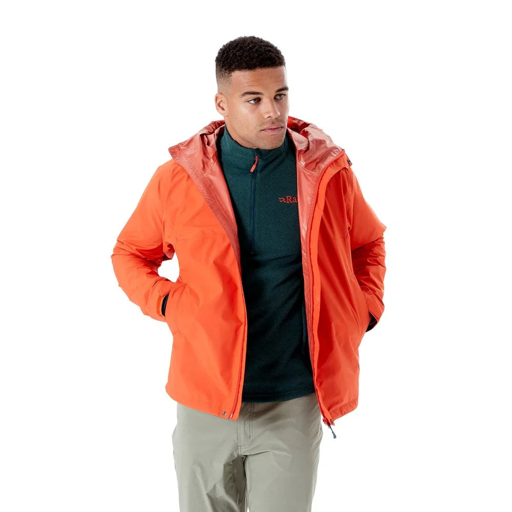 Manteau imperméable Rab Downpour Eco (hommes)