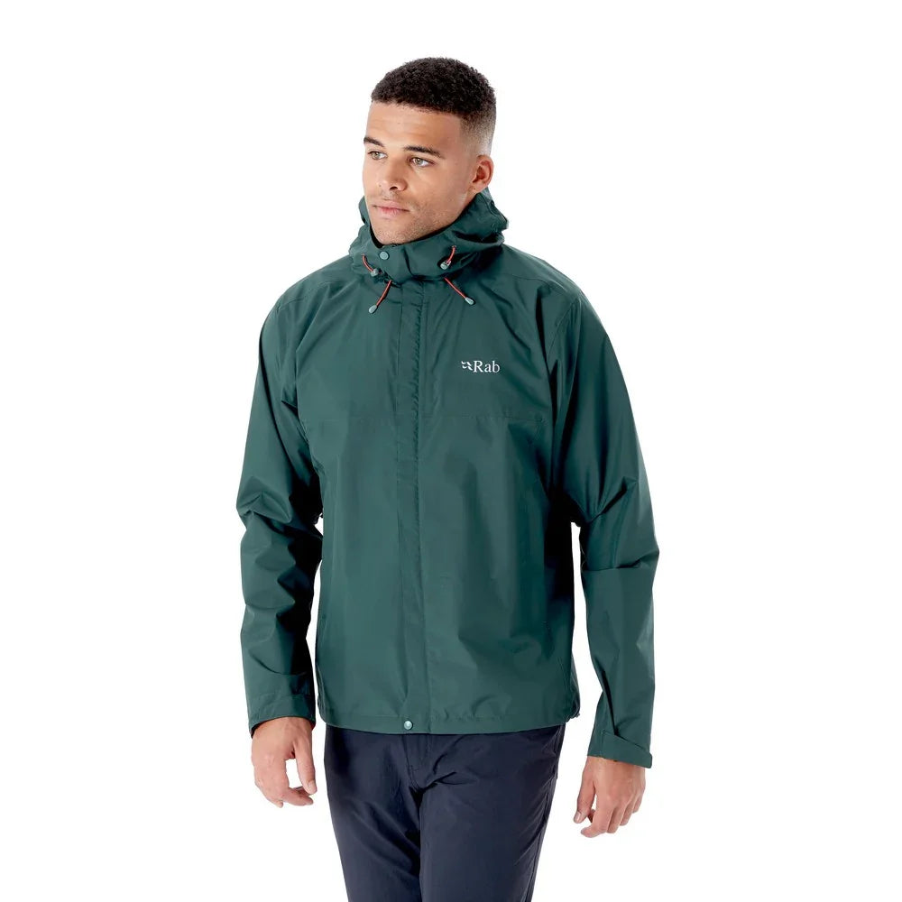 Manteau imperméable Rab Downpour Eco (hommes)