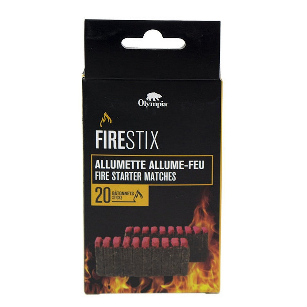 Paquet de 20 allumettes allume-feu Firestix de Ramagex