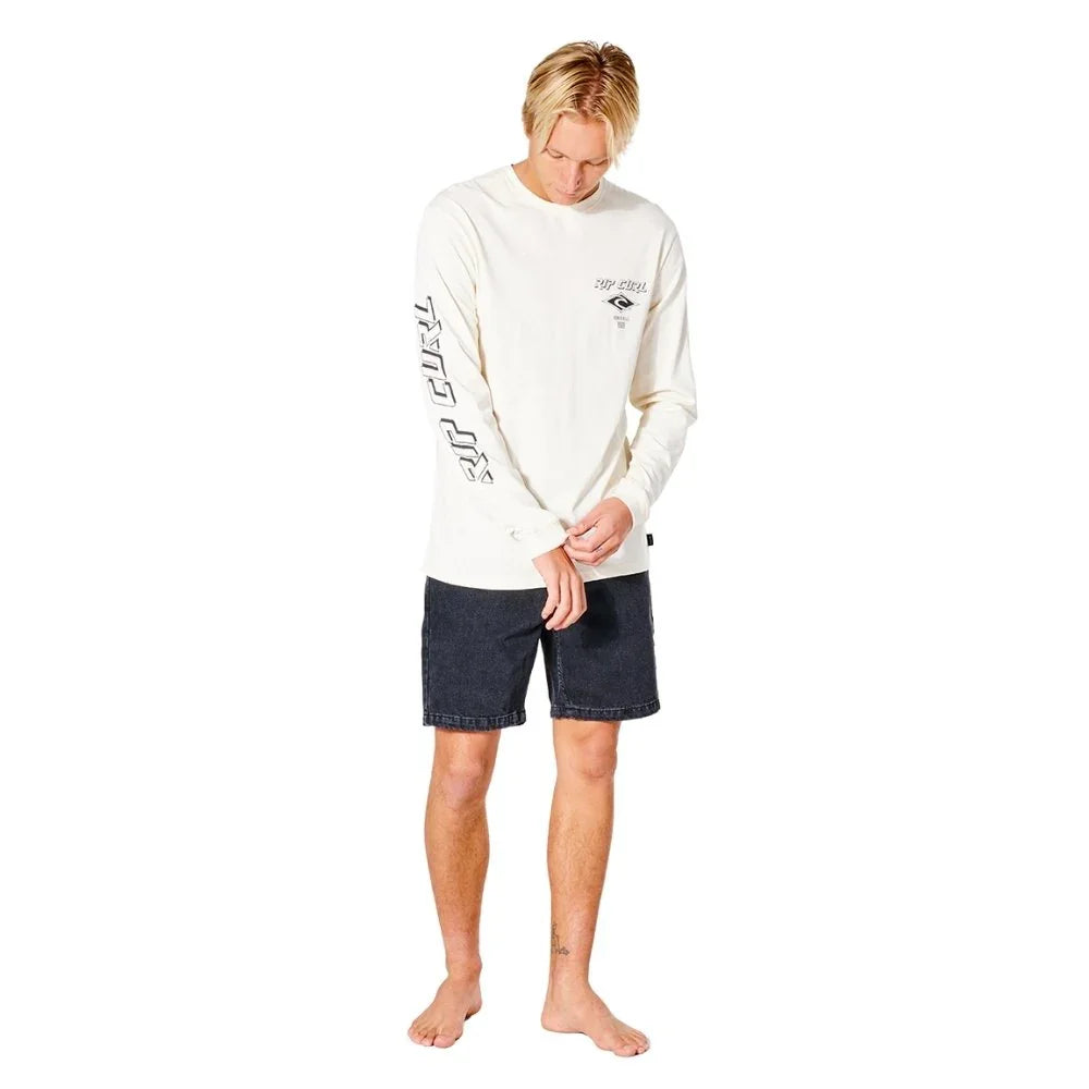 Chandail à manches longues Rip Curl Fade Out Icon (hommes)