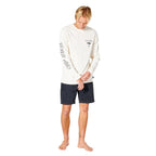 Chandail à manches longues Rip Curl Fade Out Icon (hommes)