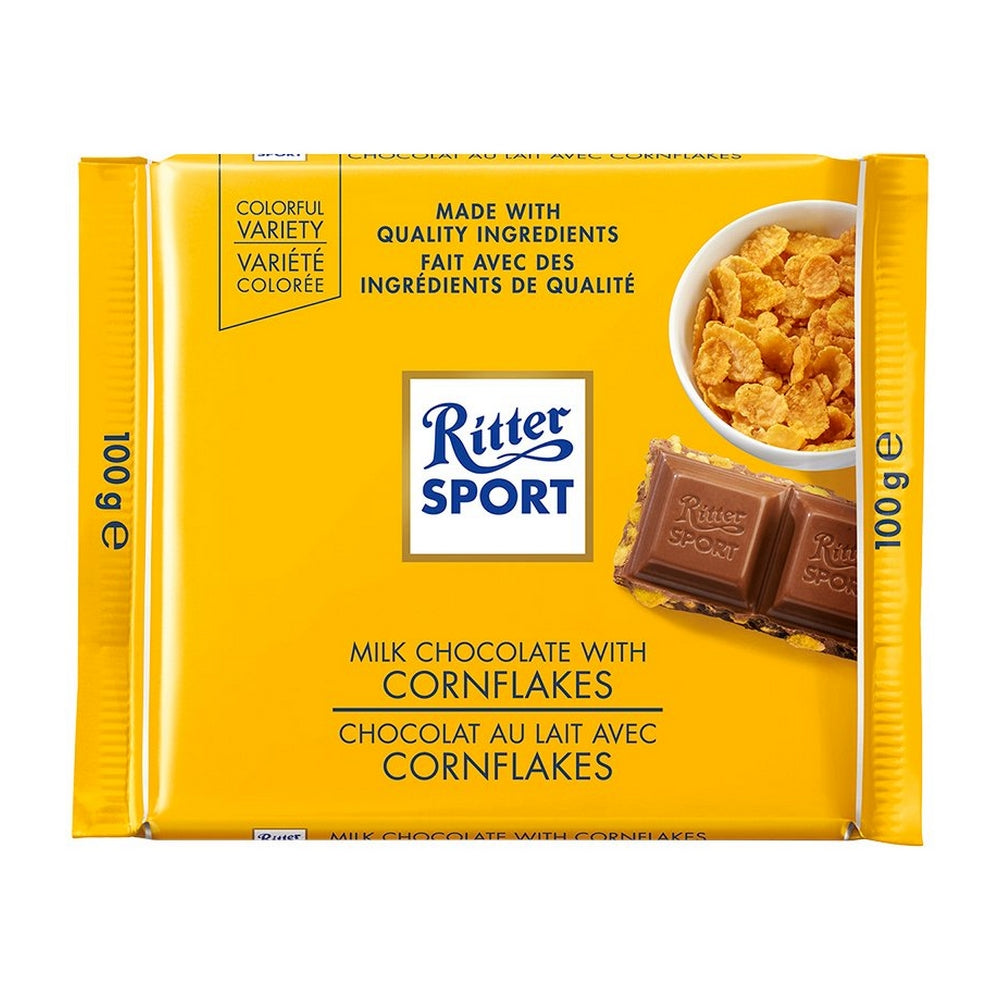 Ritter Sport Cornflakes Milk Chocolate Bar