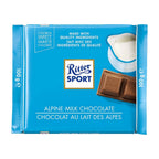 Ritter Sport Alpine Milk Chocolate Chocolate Bar