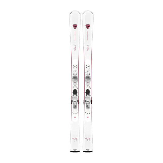 Skis alpins Rossignol Nova 2 avec fixations XP 10 (femmes)