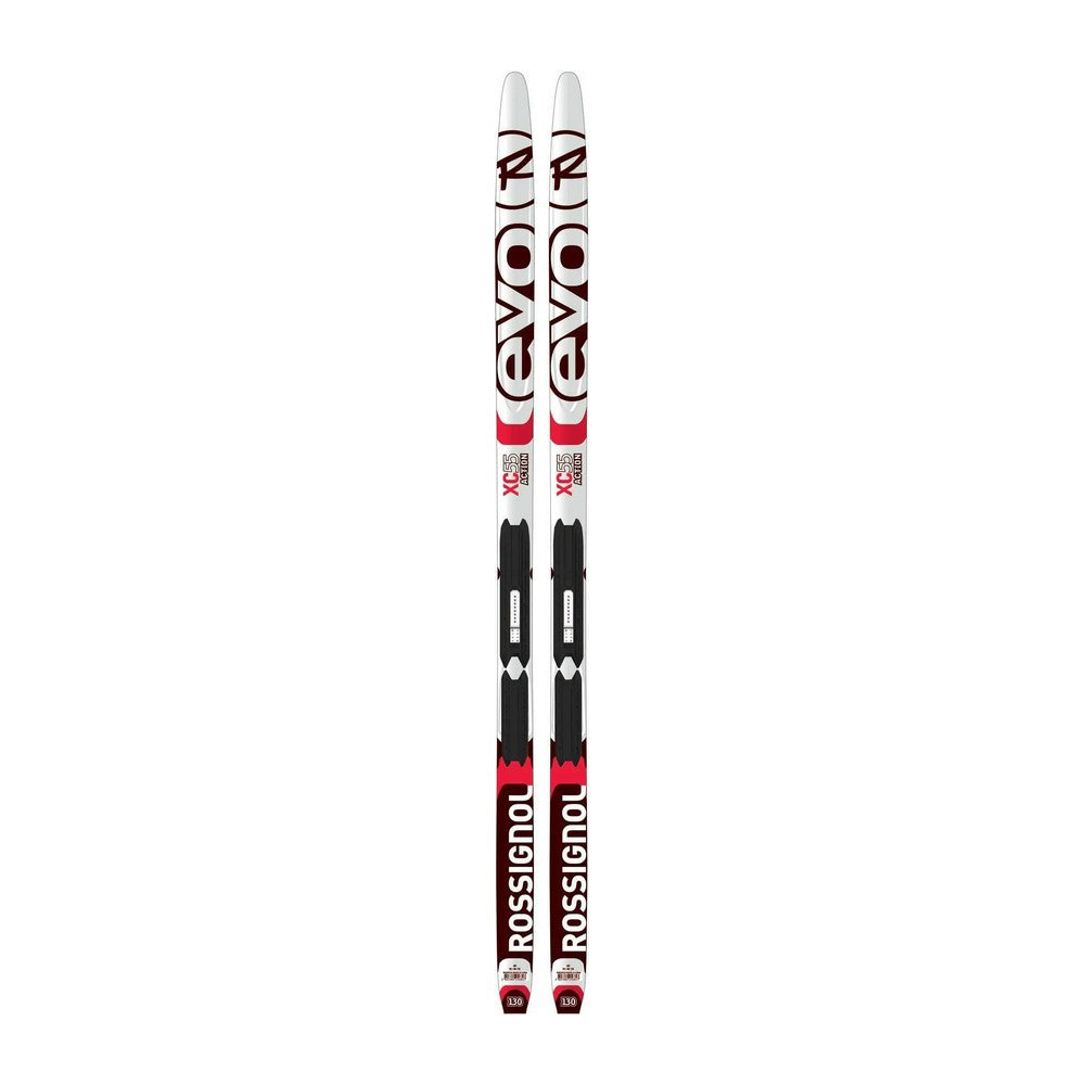 Rossignol Juniors' EVO XC Action 55 JR AR IFP Classic Cross-Country Skis with Bindings
