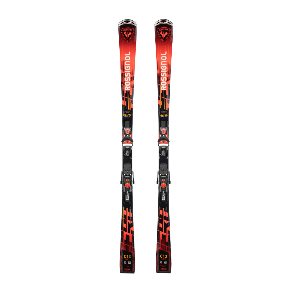 Skis alpins Rossignol Hero Carve avec fixations SPX 12 Konect
