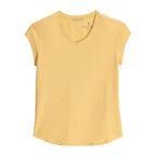 T-shirt Royal Robbins col en V Vacationer (femmes)