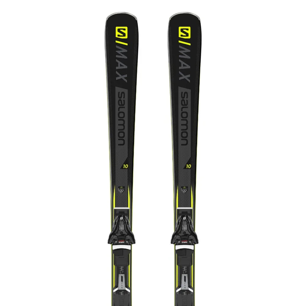 Skis alpins Salomon E S/MAX 10 + fixations Z12 GW
