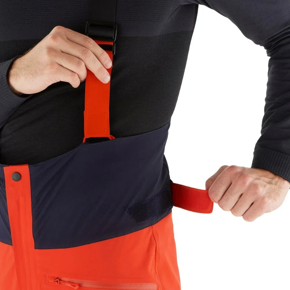 Salomon M's Rider 2.0 Brillant Snow Pants with Suspenders