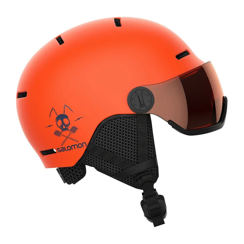 Salomon Juniors' Grom Visor Ski Helmet