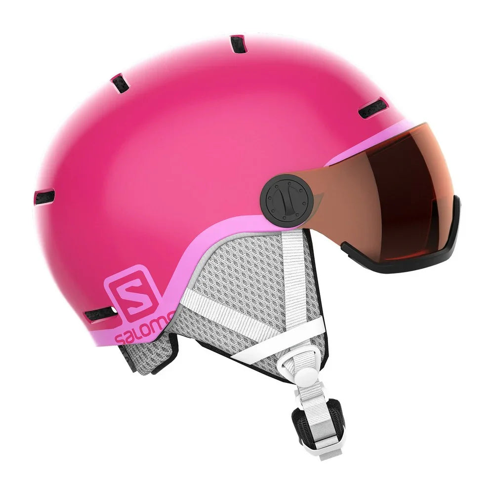 Salomon Juniors' Grom Visor Ski Helmet