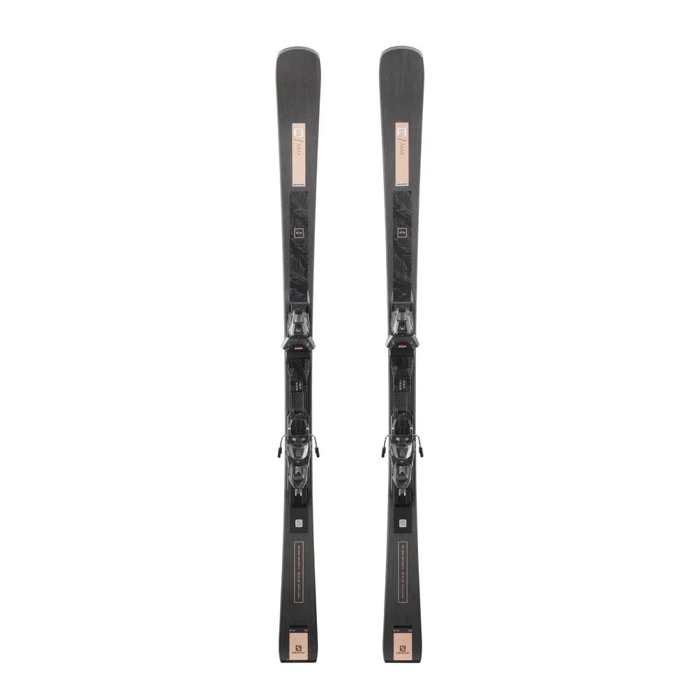 Skis alpins Salomon E S/MAX 10 avec fixation M11 GW L80 (femmes)