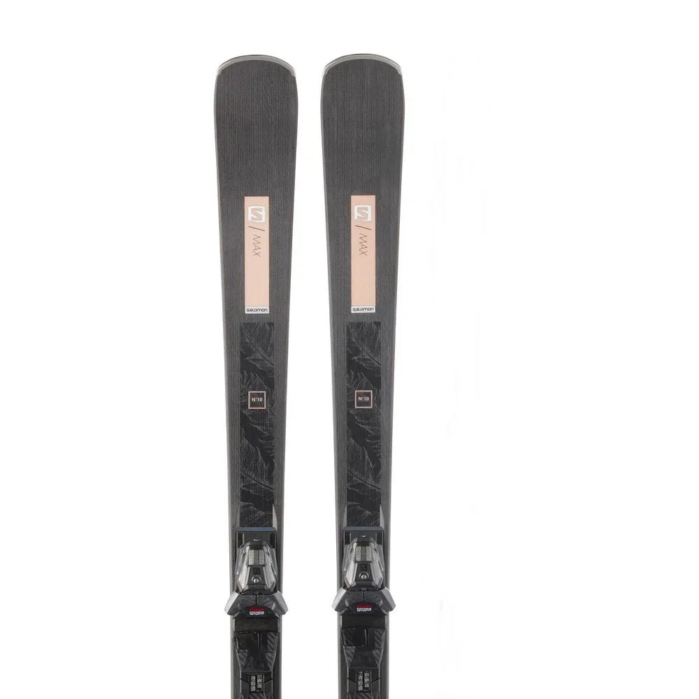 Skis alpins Salomon E S/MAX 10 avec fixation M11 GW L80 (femmes)