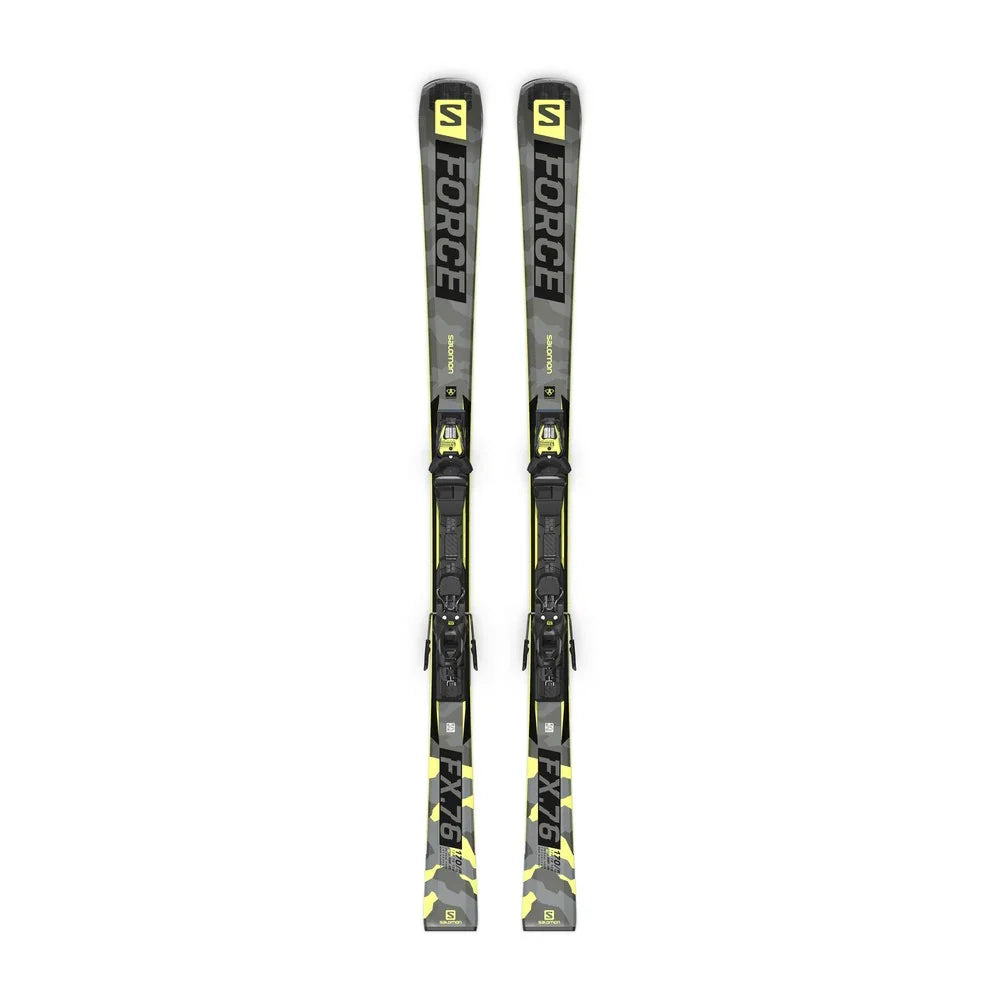 Skis alpins Salomon S/FORCE Fx.76 avec fixations M11 GW L80 (unisexes)