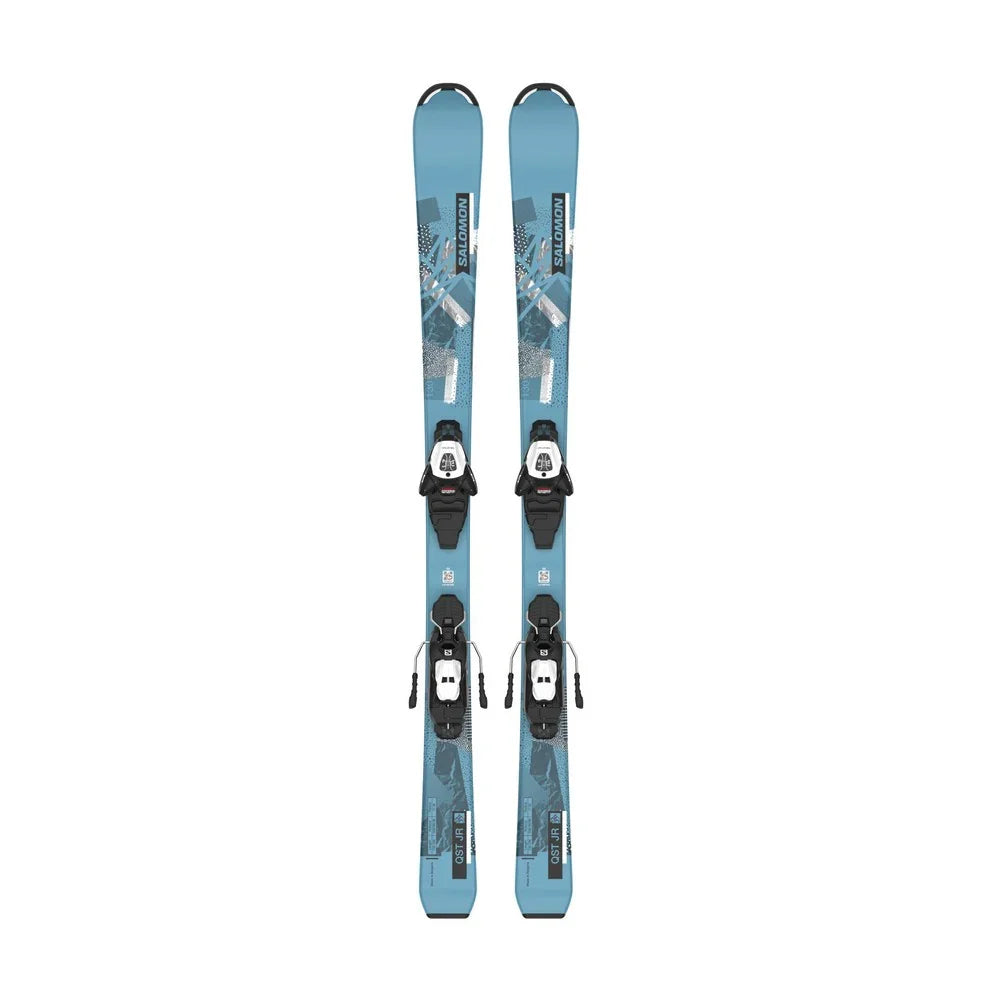 Salomon Juniors' QST JR M Alpine Skis with L6 GW J2 80 Bindings
