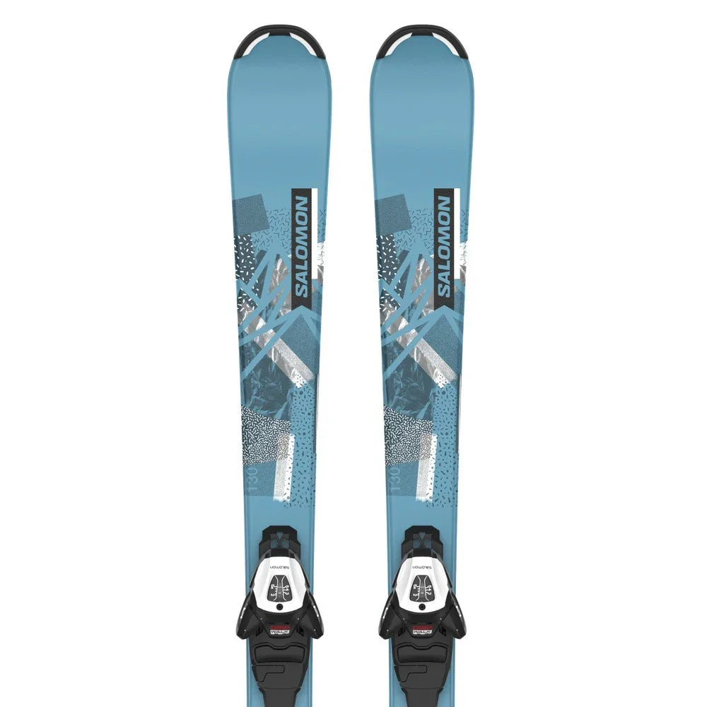 Salomon Juniors' QST JR M Alpine Skis with L6 GW J2 80 Bindings
