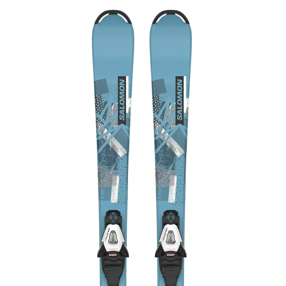 Salomon Juniors' QST JR M Alpine Skis with C5 GW J75 Bindings