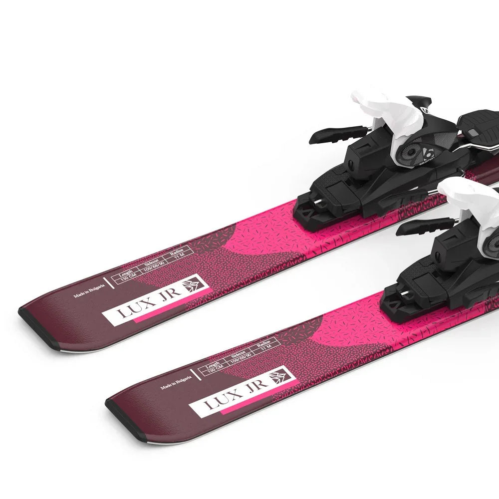 Skis alpins Salomon Lux JR M avec fixations L6 GW J2 80 (juniors)