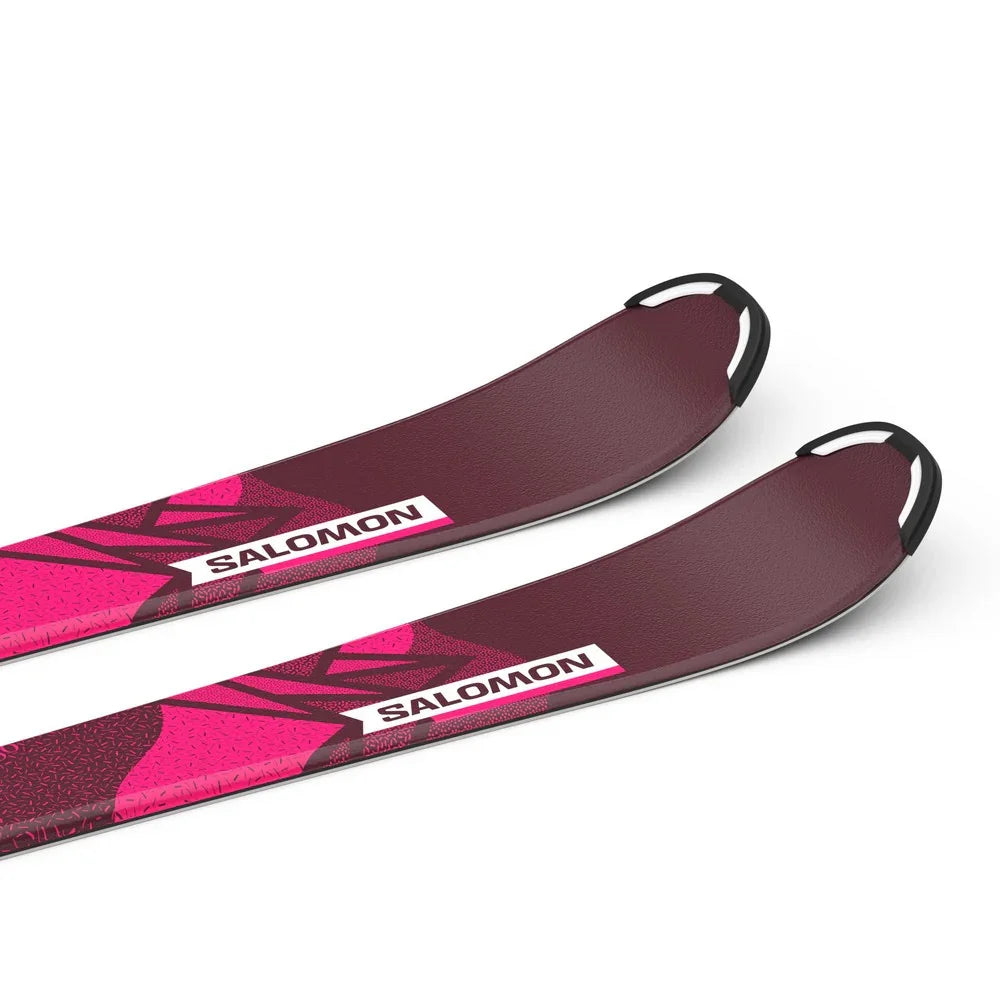 Salomon Juniors' Lux JR M Alpine Skis with C5 GW J75 Bindings