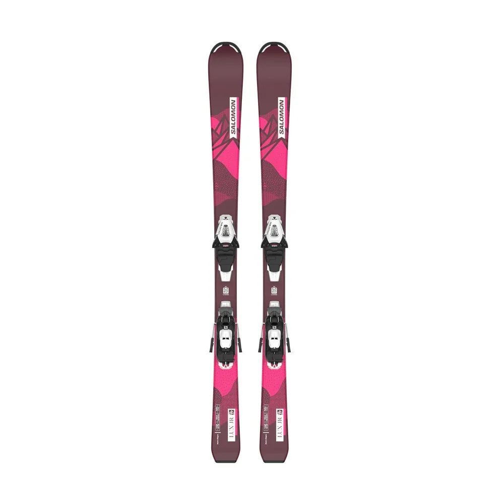Salomon Juniors' Lux JR S Alpine Skis with C5 GW J75 Bindings