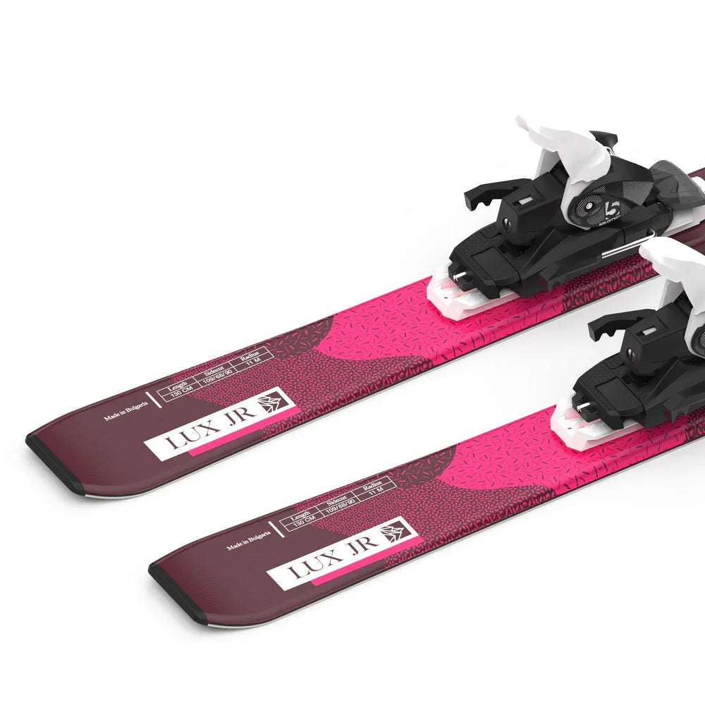 Salomon Juniors' Lux JR S Alpine Skis with C5 GW J75 Bindings