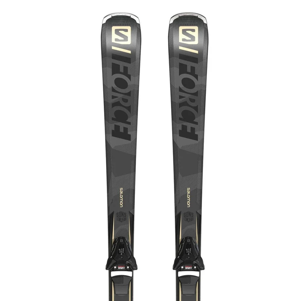 Skis alpins Salomon S/Force Bold avec fixations Z12 GW