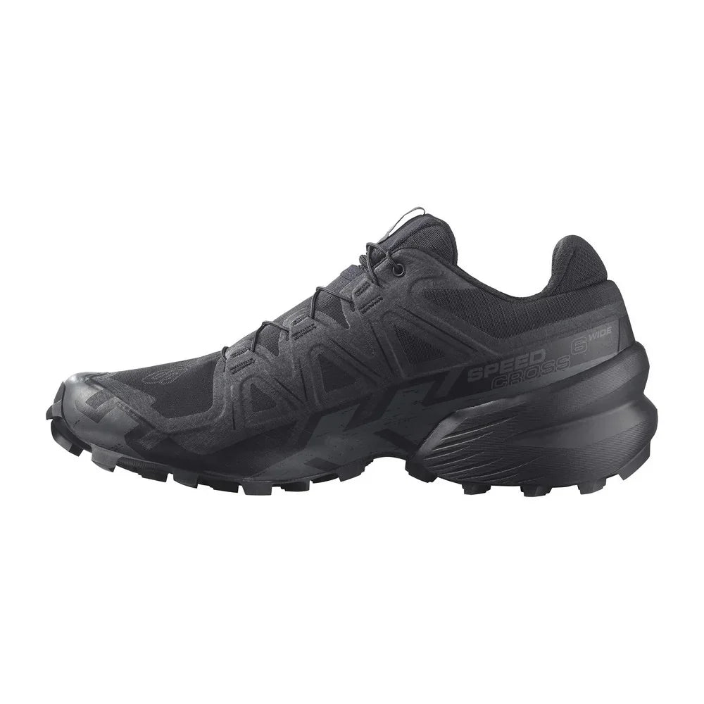 Souliers de course en sentier Salomon Speedcross 6 - larges (hommes)