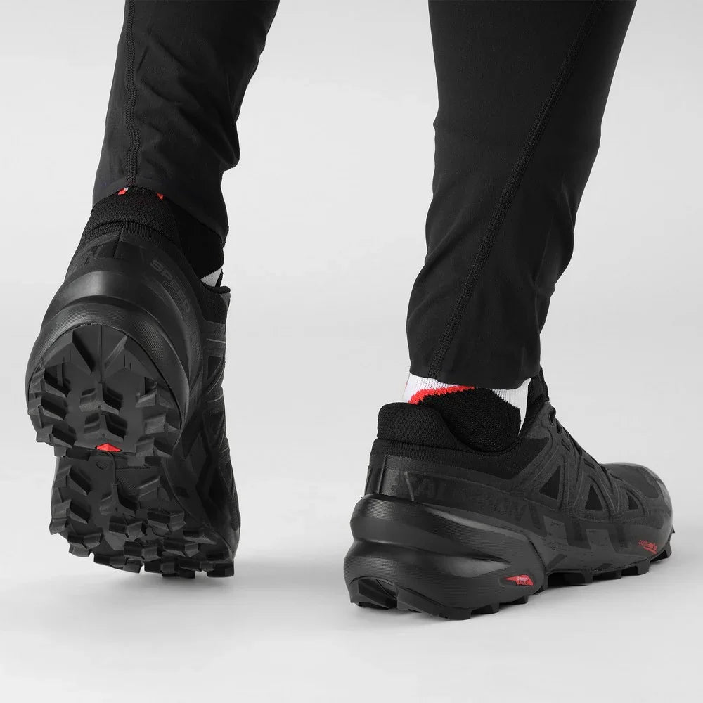 Souliers de course en sentier Salomon Speedcross 6 - larges (hommes)