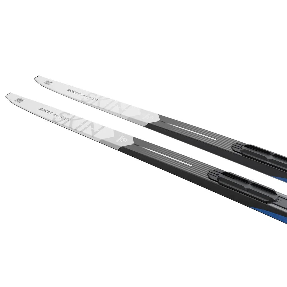Skis de fond de classique Salomon S-MAX eSKIN MED + fixations Shift-In