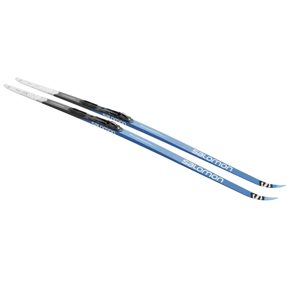 Skis de fond de classique Salomon S-MAX eSKIN MED + fixations Shift-In