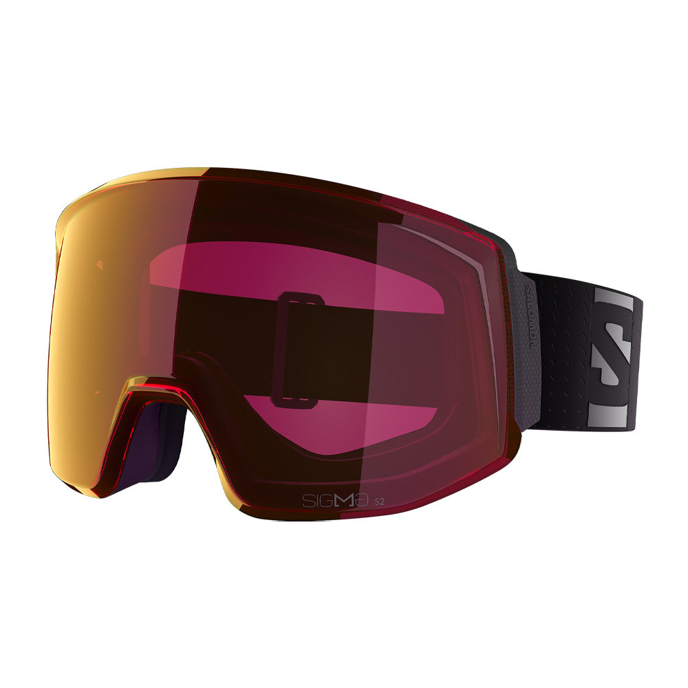 Salomon Skarn Prime Ski Goggles – Sigma Poppy Red
