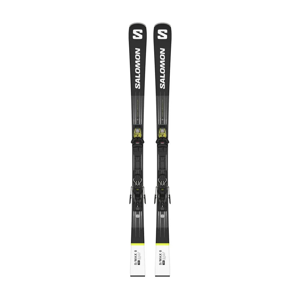 Skis alpins Salomon E S/MAX 8 avec fixation M11 GW L80 (unisexes)