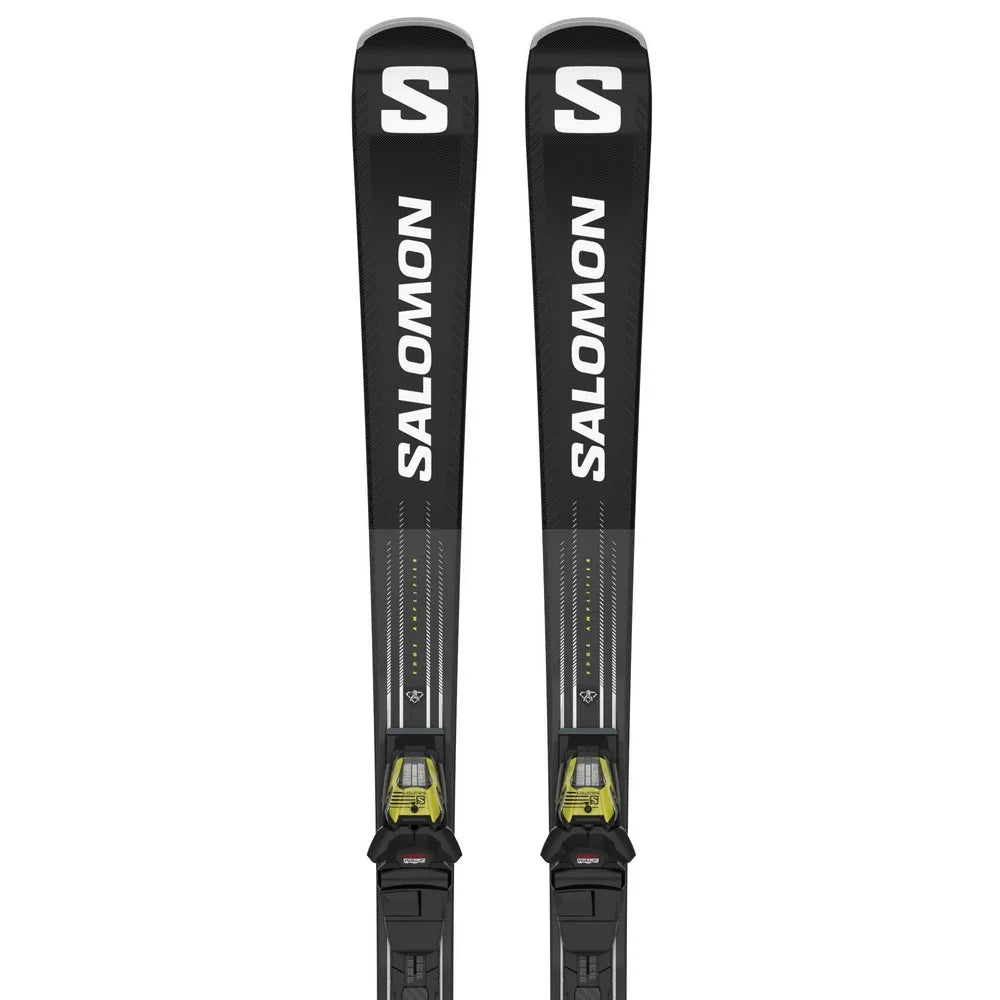 Skis alpins Salomon E S/MAX 8 avec fixation M11 GW L80 (unisexes)