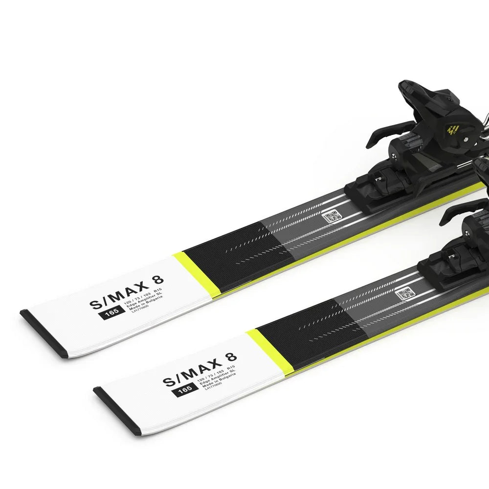 Skis alpins Salomon E S/MAX 8 avec fixation M11 GW L80 (unisexes)