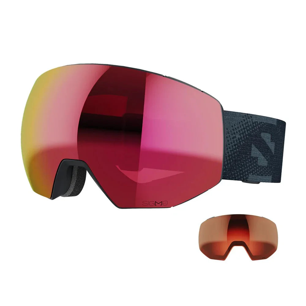 Lunettes de ski Salomon Radium Prime Sigma – Ebony