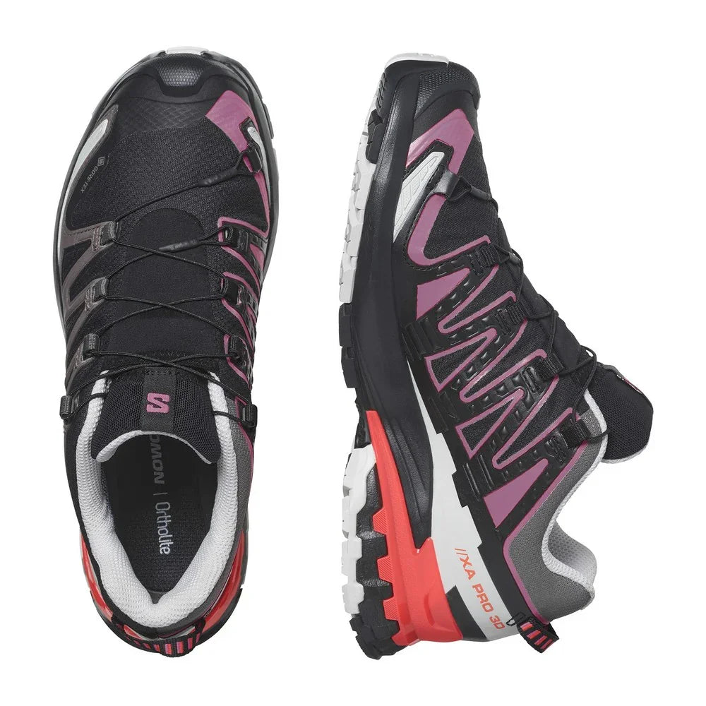 Souliers de course en sentier Salomon XA Pro 3D V9 Gore-Tex (femmes)