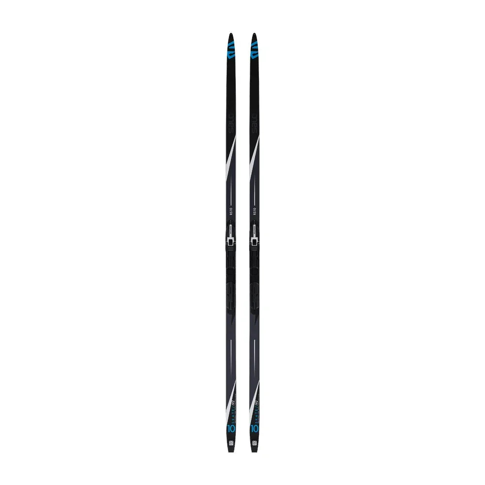 Skis de fond de patin Salomon RS10 + fixations Shift