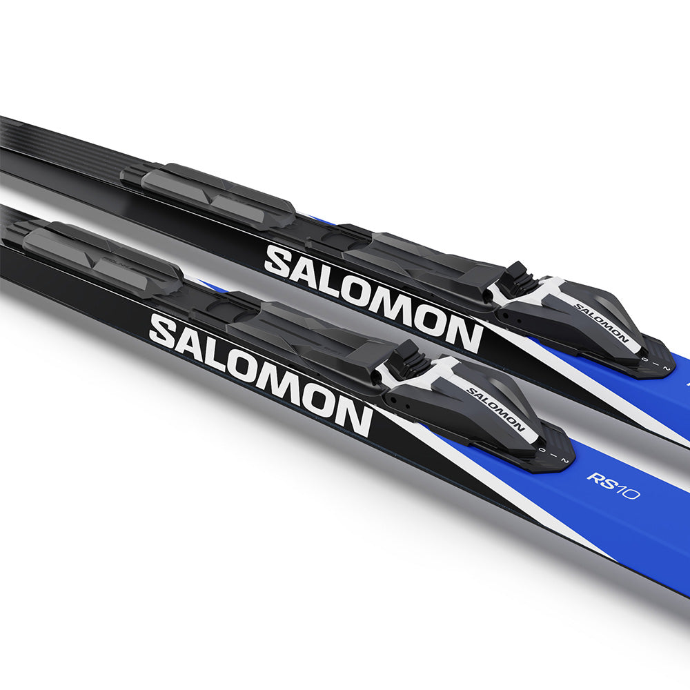 Skis de fond de patin Salomon RS10 MED avec fixations Prolink Shift