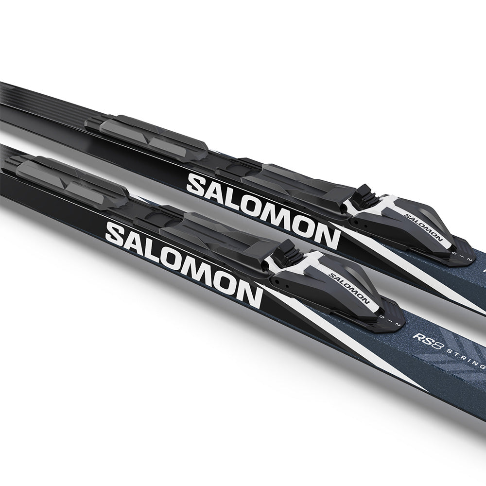Skis de fond de patin Salomon RS8 MED avec fixations Prolink Shift
