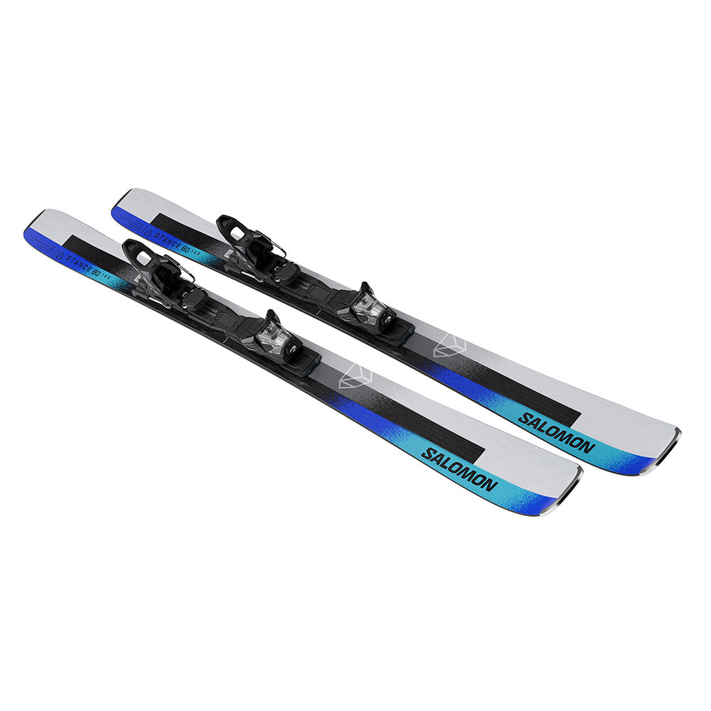 Skis alpins Salomon Stance 80 avec fixations M11 GW