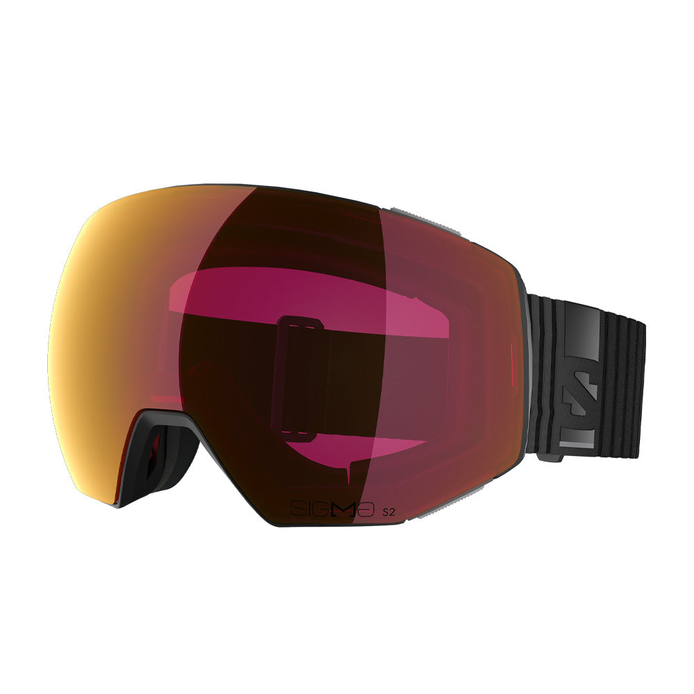 Salomon Radium Prime Ski Goggles – Sigma Poppy Red