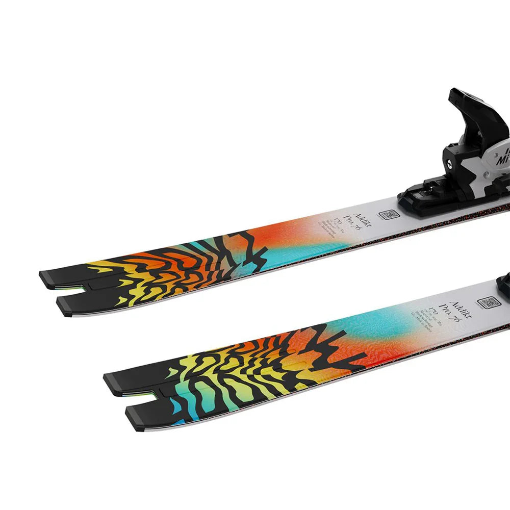 Skis alpins Salomon Addikt Pro 76 avec fixations MI12 GW