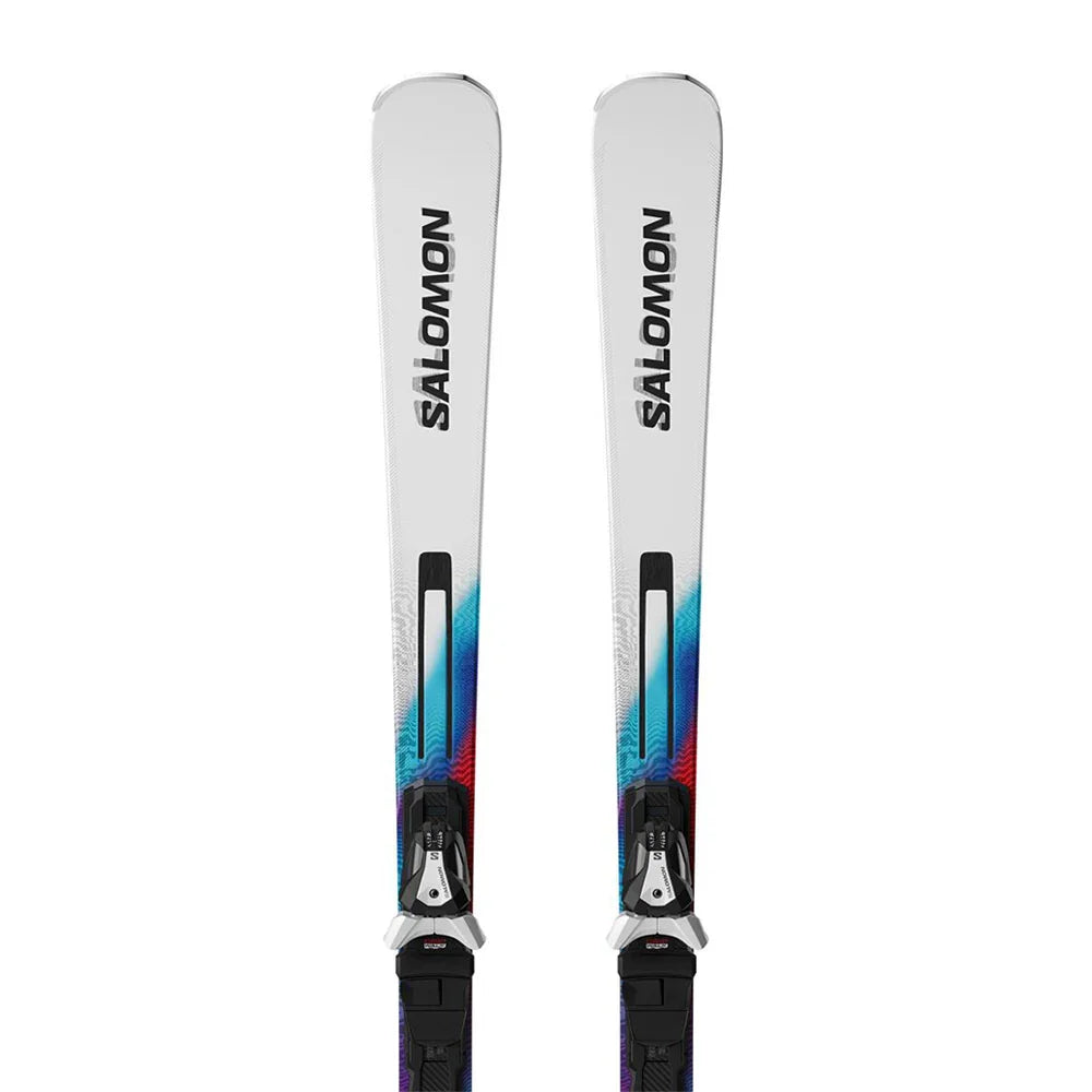 Skis alpins Salomon Addikt 72 avec fixations MI12 GW F80